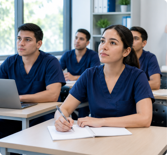 Profesionales en formación académica