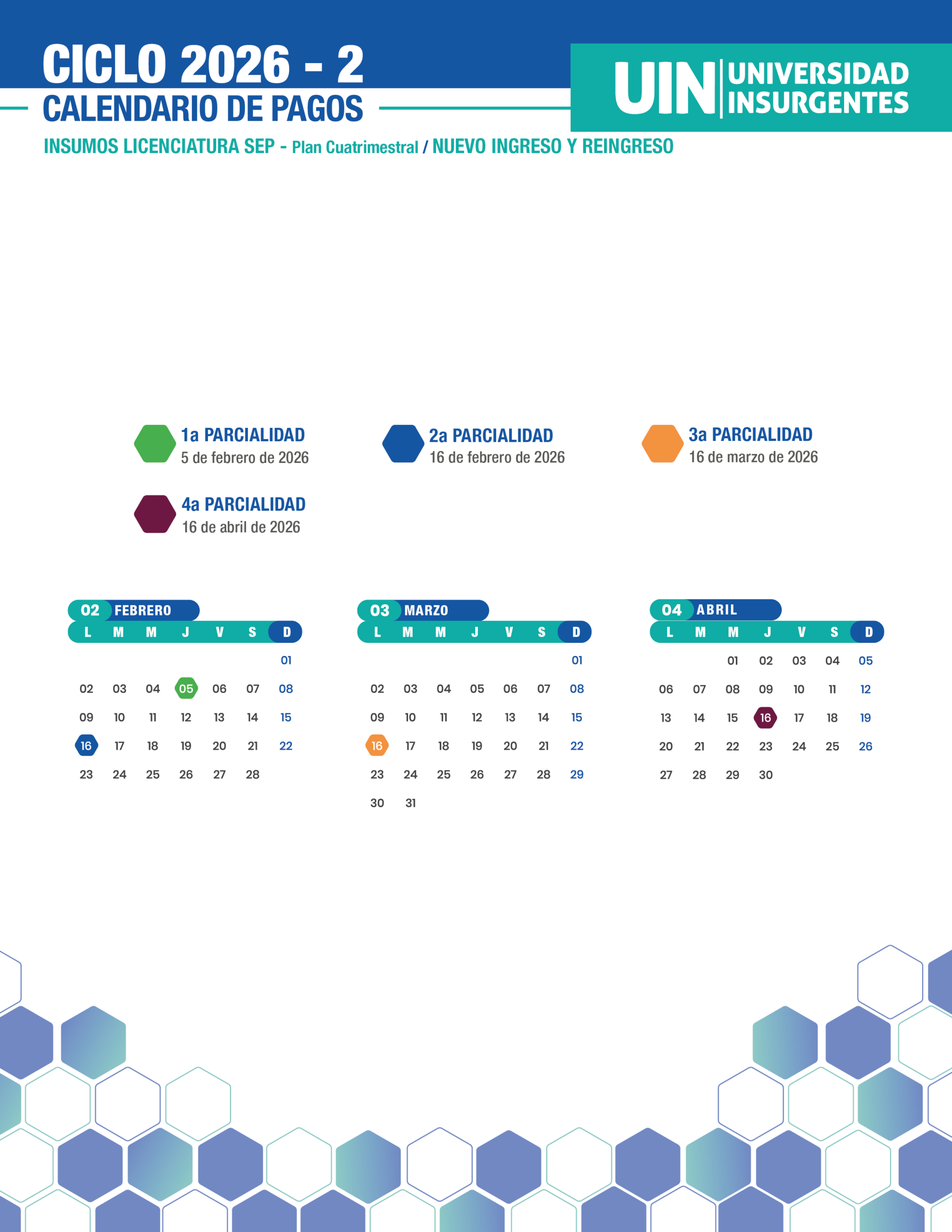 Insumos Licenciatura SEP