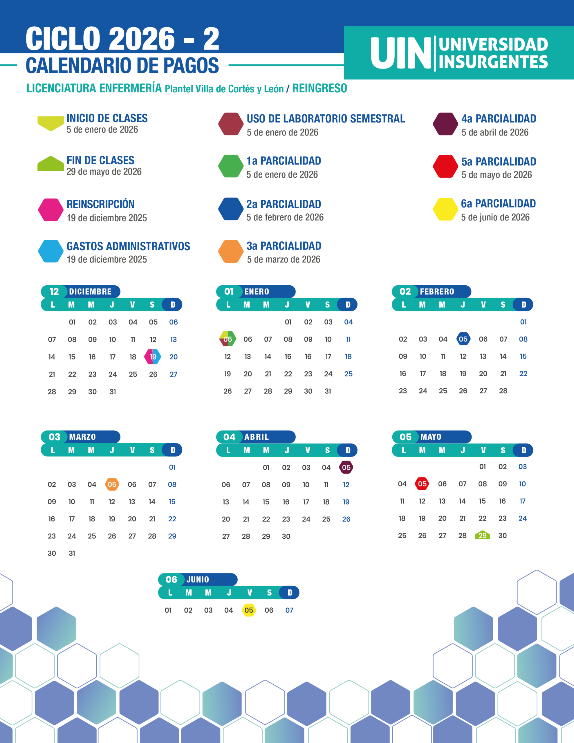 Lic. Enfermería VC y León - Reingreso