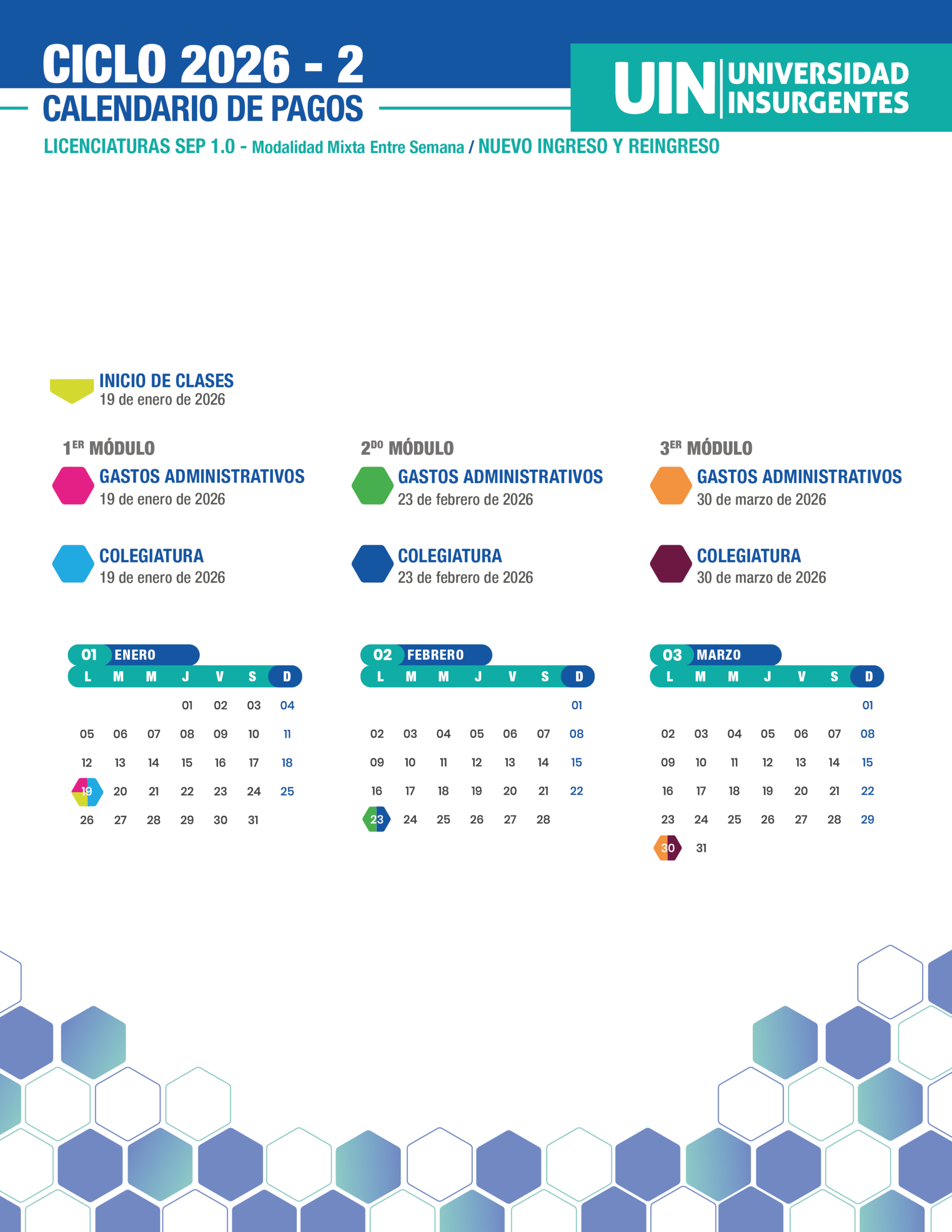 Licenciatura SEP 1.0 - Entre Semana