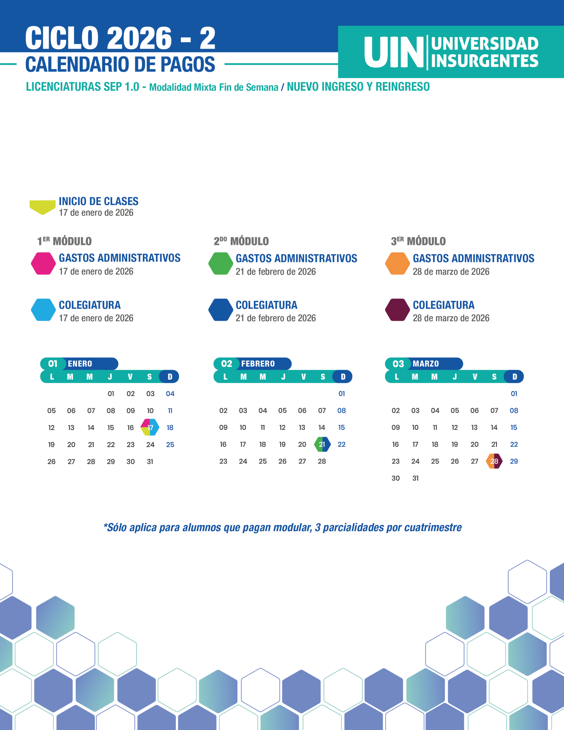 Licenciatura SEP 1.0 - Fin de Semana