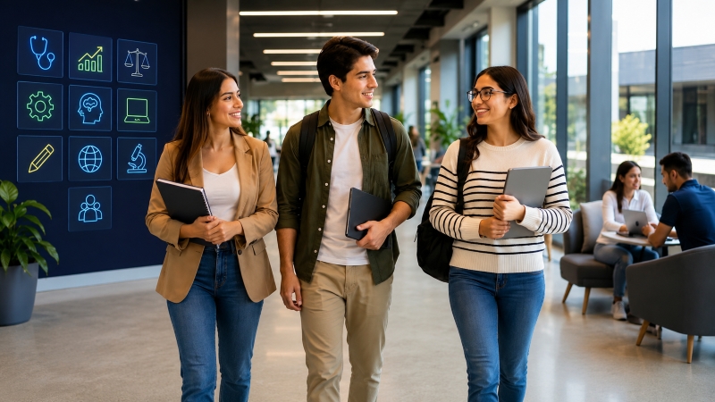 Las 10 carreras con más futuro laboral en México